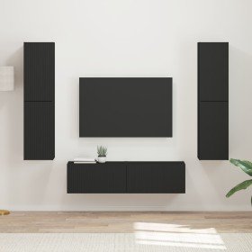 3 pcs Negro en Muebles TV | Comprar online en Foru.es