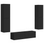 3 pcs Negro en Muebles TV | Comprar online en Foru.es