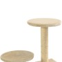 Rascador para gatos con poste de sisal 60 cm beige de vidaXL, Mobiliario para gatos - Ref: Foro24-170519, Precio: 36,51 €, De...