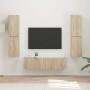 3 pcs Roble Sonoma en Muebles TV | Comprar online en Foru.es