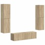 3 pcs Roble Sonoma en Muebles TV | Comprar online en Foru.es