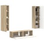 3 pcs Roble Sonoma en Muebles TV | Comprar online en Foru.es