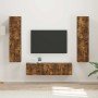 3 pcs Roble ahumado en Muebles TV | Comprar online en Foru.es