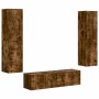 3 pcs Roble ahumado en Muebles TV | Comprar online en Foru.es