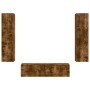 3 pcs Roble ahumado en Muebles TV | Comprar online en Foru.es
