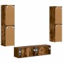 3 pcs Roble ahumado en Muebles TV | Comprar online en Foru.es