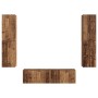 3 pcs Madera envejecida en Muebles TV | Comprar online en Foru.es