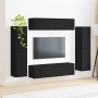4 pcs Negro en Muebles TV | Comprar online en Foru.es