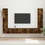 4 pcs Roble ahumado en Muebles TV | Comprar online en Foru.es