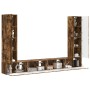 4 pcs Roble ahumado en Muebles TV | Comprar online en Foru.es