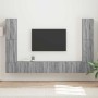 4 pcs Gris Sonoma en Muebles TV | Comprar online en Foru.es
