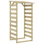 Pérgola con techo madera de pino impregnada 100x90x200 cm de vidaXL, Pérgolas, arcos y enrejados de jardín - Ref: Foro24-3183...
