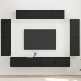 4 pcs Negro en Muebles TV | Comprar online en Foru.es