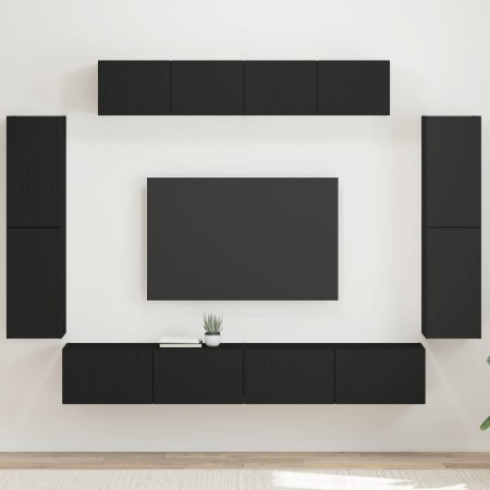 4 pcs Negro en Muebles TV | Comprar online en Foru.es