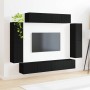 4 pcs Negro en Muebles TV | Comprar online en Foru.es