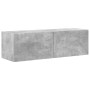 4 pcs Gris Concreto en Muebles TV | Comprar online en Foru.es