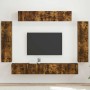 4 pcs Roble ahumado en Muebles TV | Comprar online en Foru.es