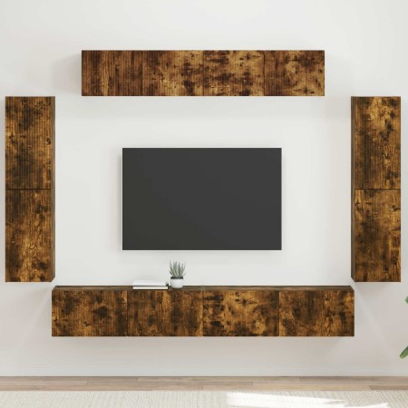 4 pcs Roble ahumado en Muebles TV | Comprar online en Foru.es