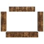 4 pcs Roble ahumado en Muebles TV | Comprar online en Foru.es
