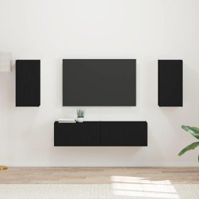 2 pcs Negro en Muebles TV | Comprar online en Foru.es