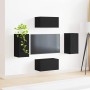 2 pcs Negro en Muebles TV | Comprar online en Foru.es