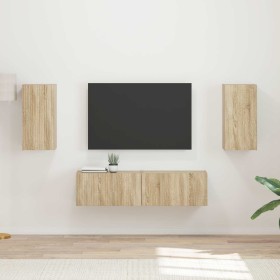2 pcs Roble Sonoma en Muebles TV | Comprar online en Foru.es