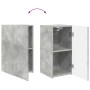 2 pcs Gris Concreto en Muebles TV | Comprar online en Foru.es