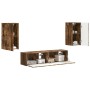 2 pcs Roble ahumado en Muebles TV | Comprar online en Foru.es