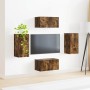2 pcs Roble ahumado en Muebles TV | Comprar online en Foru.es
