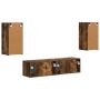 2 pcs Roble ahumado en Muebles TV | Comprar online en Foru.es