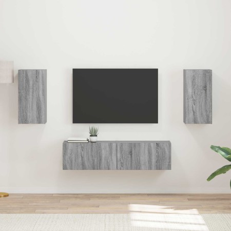 2 pcs Gris Sonoma en Muebles TV | Comprar online en Foru.es