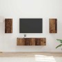 2 pcs Madera envejecida en Muebles TV | Comprar online en Foru.es
