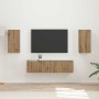 2 pcs Roble artesanal en Muebles TV | Comprar online en Foru.es