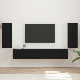 3 pcs Negro en Muebles TV | Comprar online en Foru.es