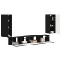 3 pcs Negro en Muebles TV | Comprar online en Foru.es