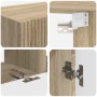 3 pcs Roble Sonoma en Muebles TV | Comprar online en Foru.es