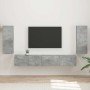 3 pcs Gris Concreto en Muebles TV | Comprar online en Foru.es