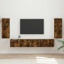 3 pcs Roble ahumado en Muebles TV | Comprar online en Foru.es