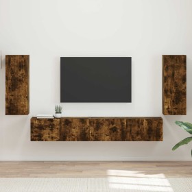 3 pcs Roble ahumado en Muebles TV | Comprar online en Foru.es