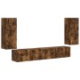 3 pcs Roble ahumado en Muebles TV | Comprar online en Foru.es