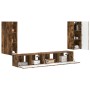 3 pcs Roble ahumado en Muebles TV | Comprar online en Foru.es