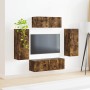 3 pcs Roble ahumado en Muebles TV | Comprar online en Foru.es