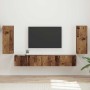 3 pcs Madera envejecida en Muebles TV | Comprar online en Foru.es