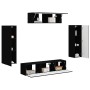 3 pcs Negro en Muebles TV | Comprar online en Foru.es