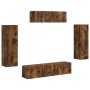3 pcs Roble ahumado en Muebles TV | Comprar online en Foru.es
