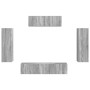 3 pcs Gris Sonoma en Muebles TV | Comprar online en Foru.es