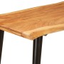 Mesas de comedor Marrón y Negro 110 x 55 x 75 cm en Mesas de comedor | Comprar online en Foru.es