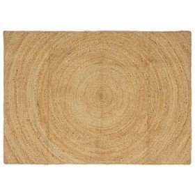 Alfombra Marrón 140 x 200 cm yute en Alfombras | Comprar online en Foru.es
