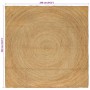 Alfombra Marrón 240 x 240 cm yute en Alfombras | Comprar online en Foru.es
