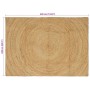Alfombra Marrón 240 x 340 cm yute en Alfombras | Comprar online en Foru.es